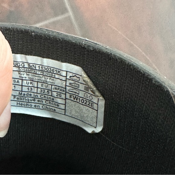 Size 1 Unisex Kids Ugg Drizlita Rubber Rain Boots - Picture 8 of 8